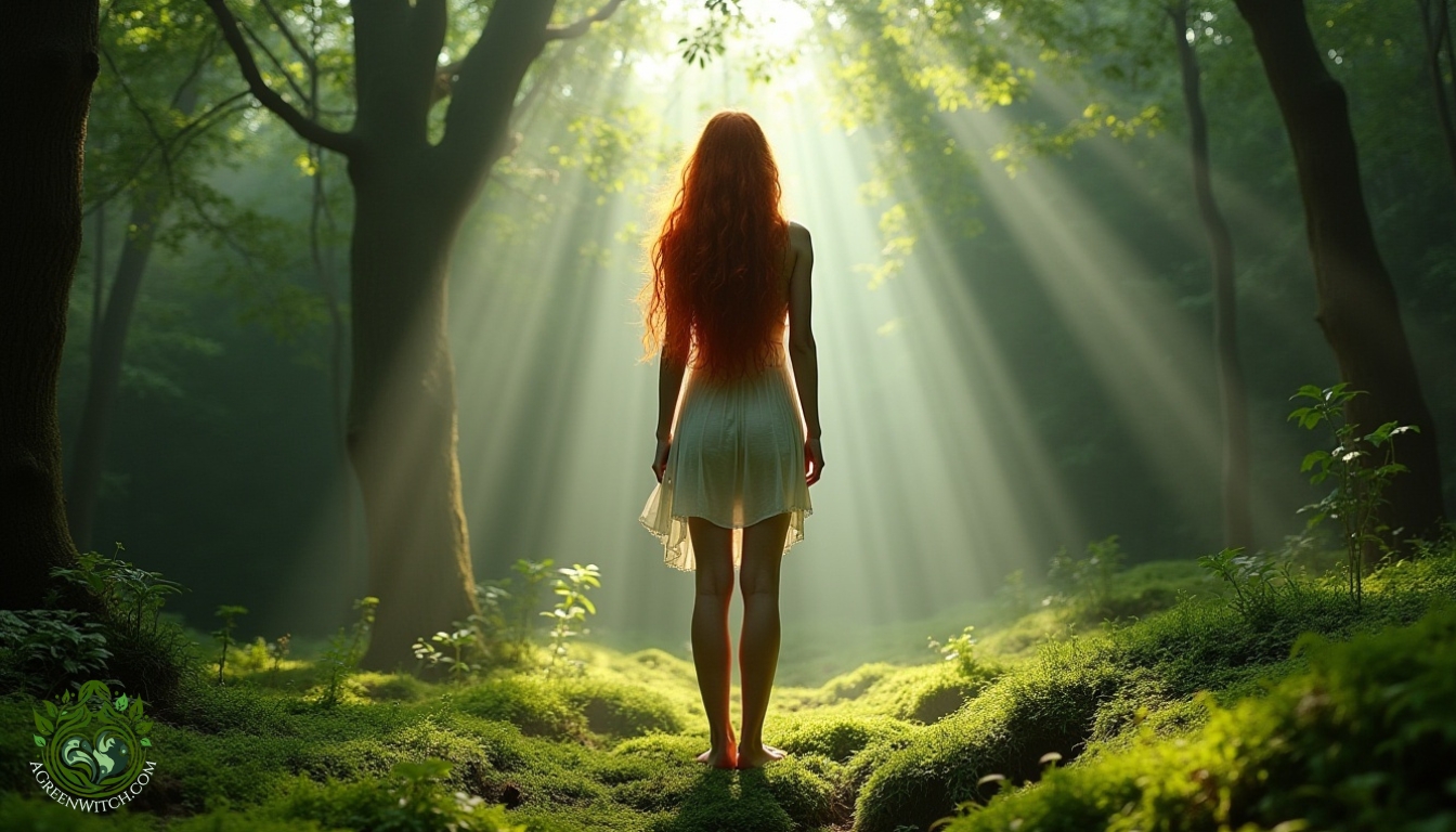 Rewilding for Spiritual Growth barefoot in nature