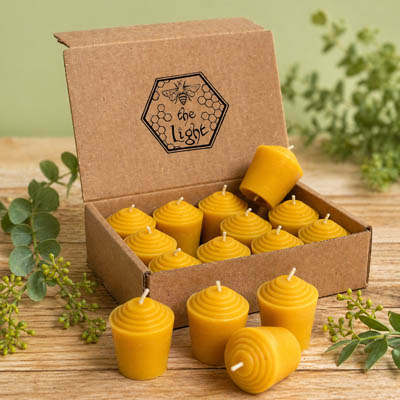 Beeswax Votive Candles