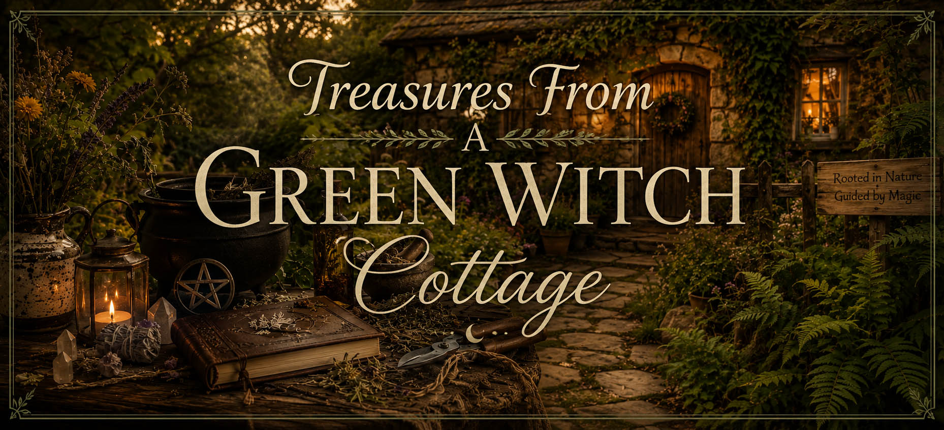 Treasures from A Green Witch Cottage