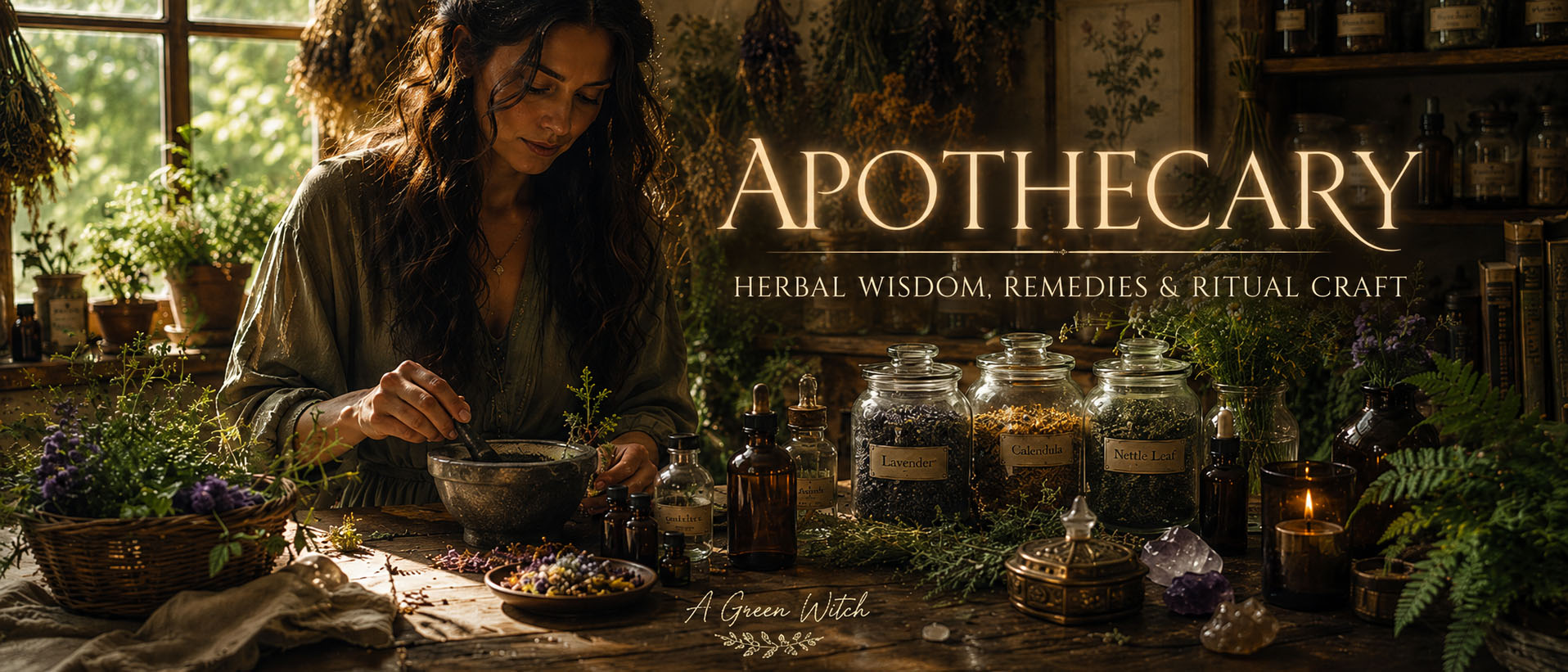 Apothecary A Green Witch