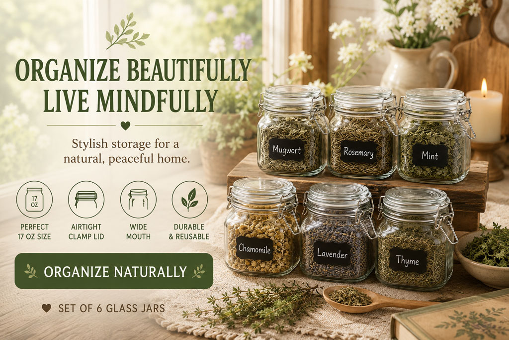 Apothecary storage Jars