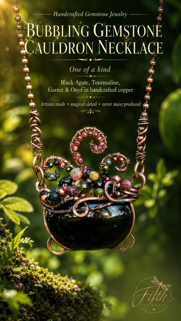 Cauldron Necklace Fifth Energy Jewelry