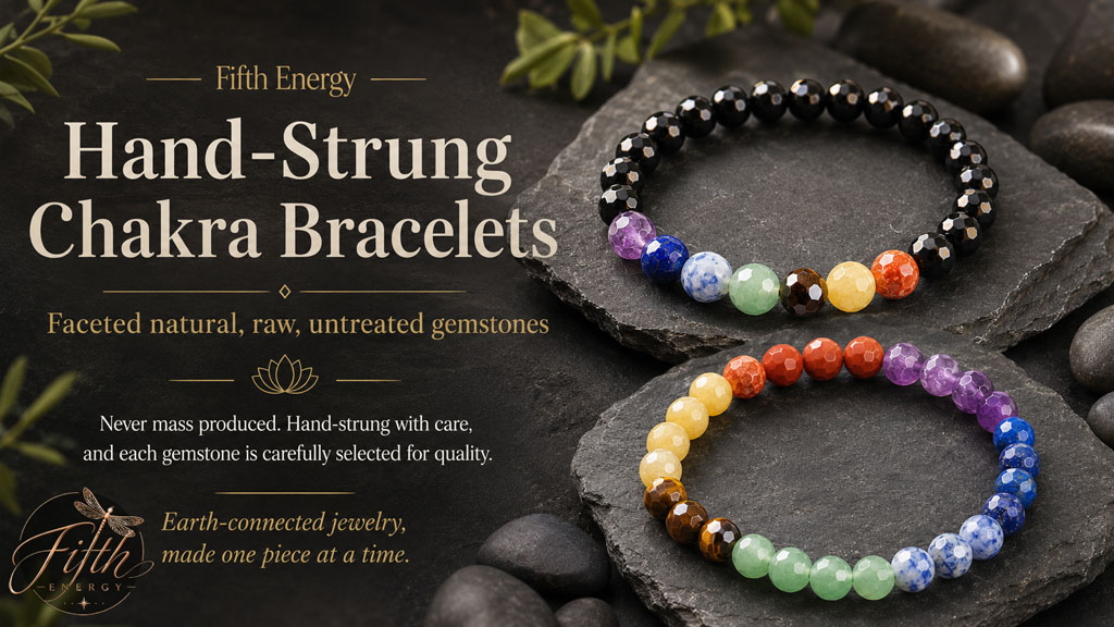 Chakra Bracelets Fifth Energy Banner
