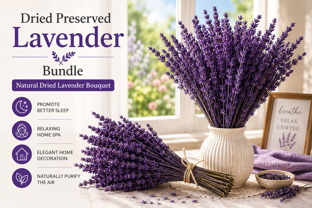 Dried Lavender Flowers