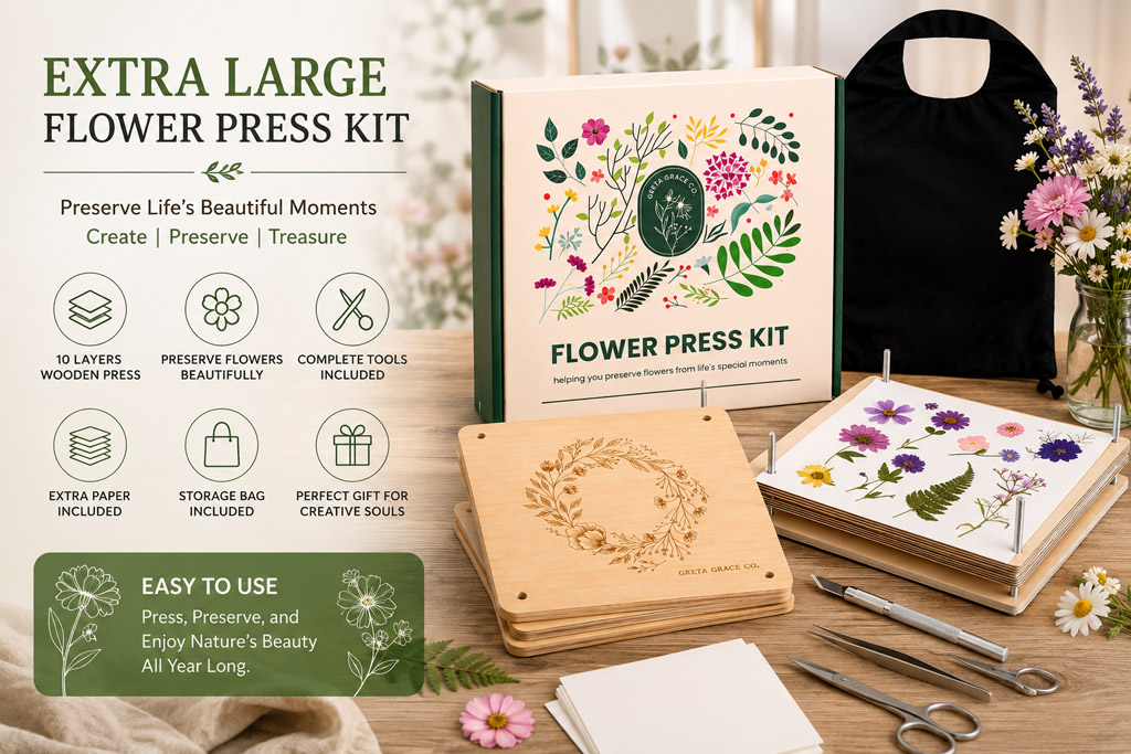press your flowers