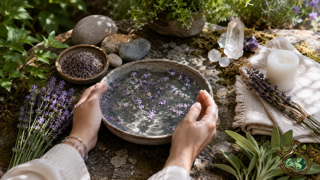 Lavender Rituals Water Bowl