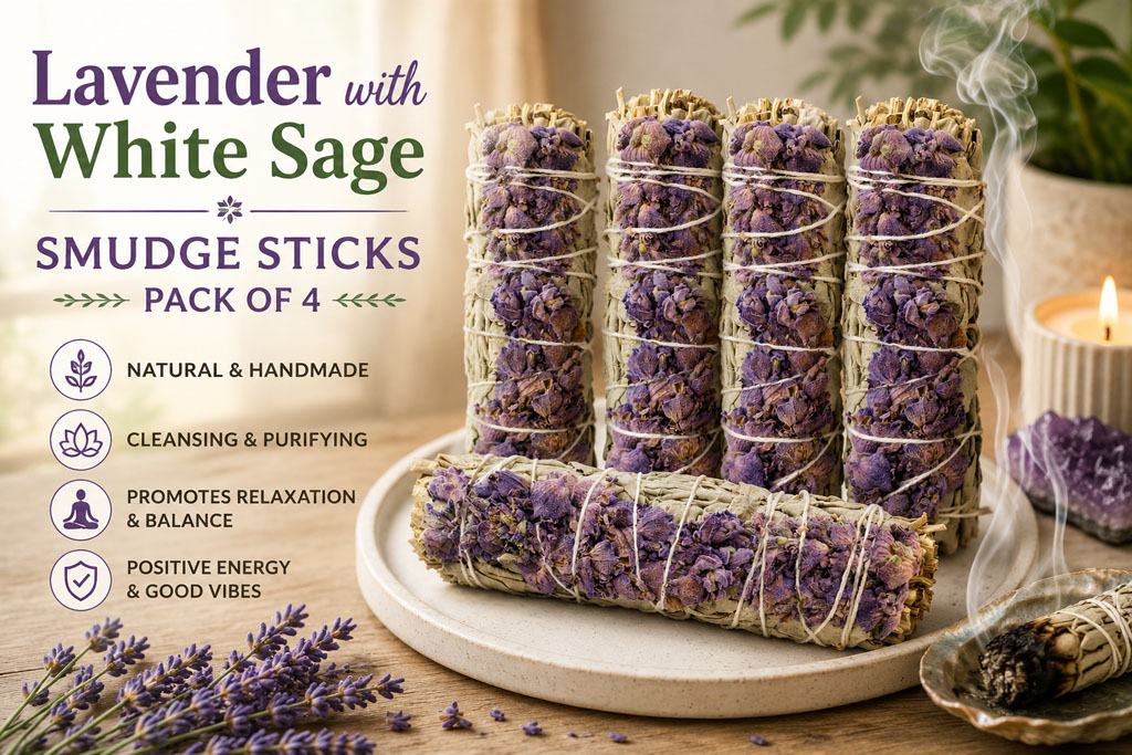 Lavender smudge kit