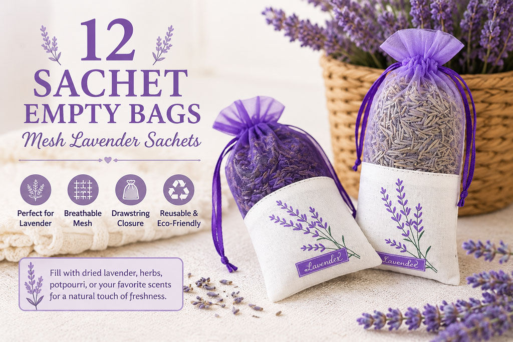 Lavender sachet bags