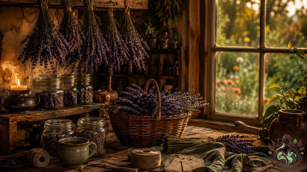 Lavender spiritual meaning drying herbs