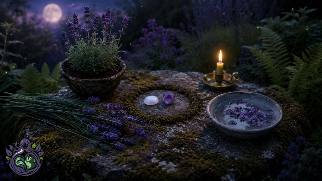 Lavender spiritual meaning twilight garden