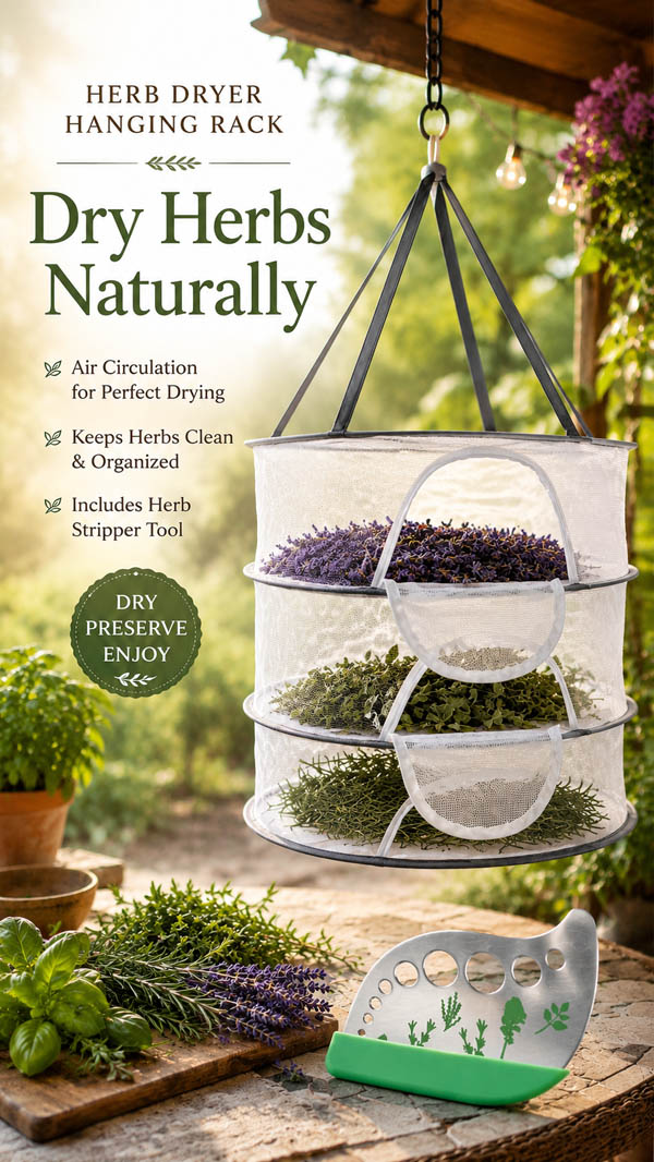 Mesh Herb Dryer