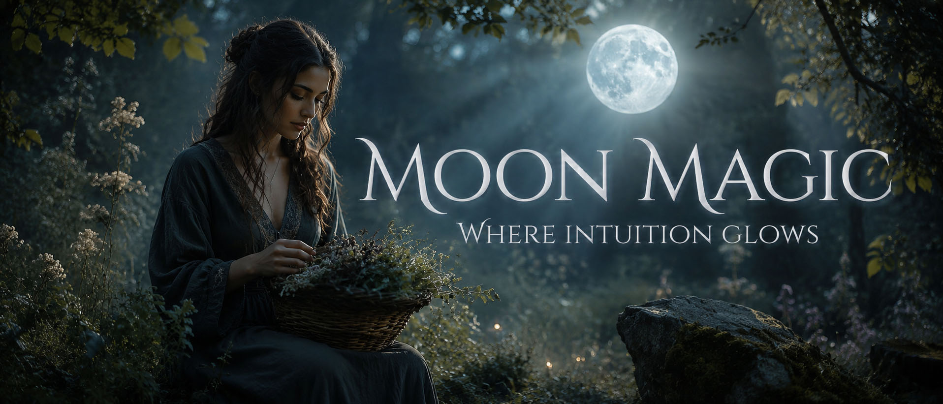 Earth Wisdom Where Magic Grows Banner