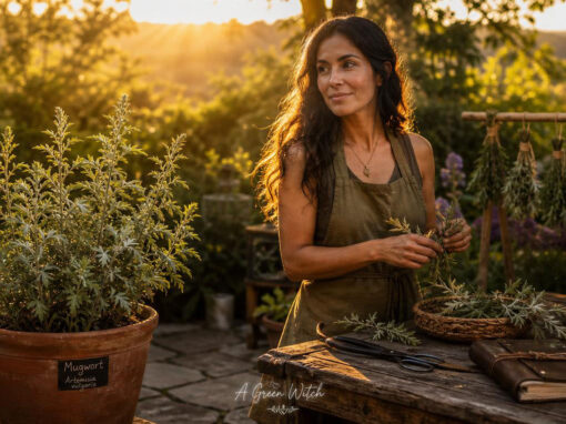 How to Grow, Harvest, Dry, and Store Mugwort for Magical Use