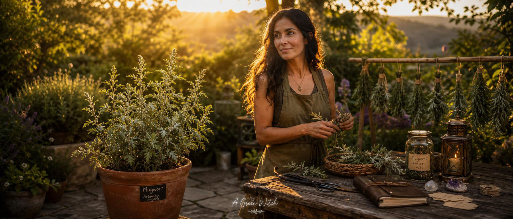 How to Grow Harvest Store Mugwort Woman in fiield