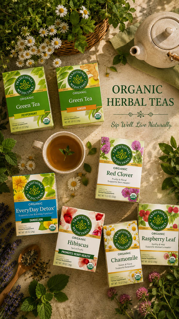 organic herbal tea