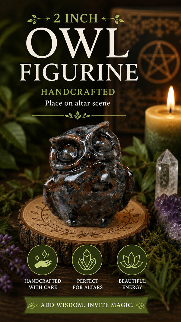 Altar Owl Figurine