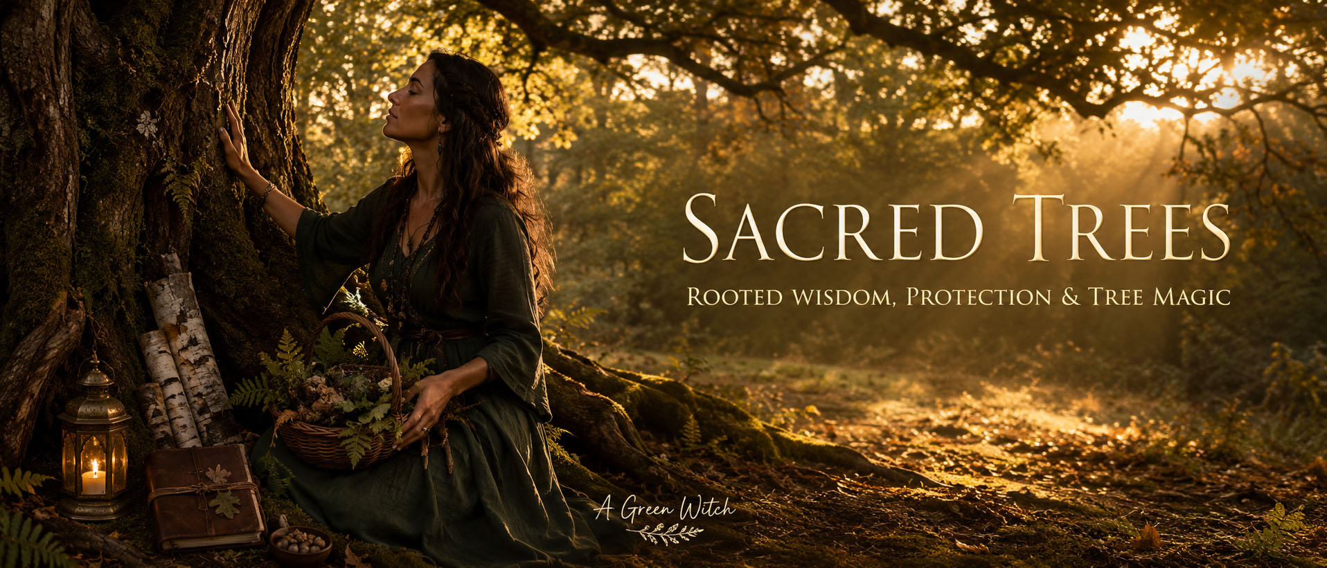 Earth Wisdom Where Magic Grows Banner