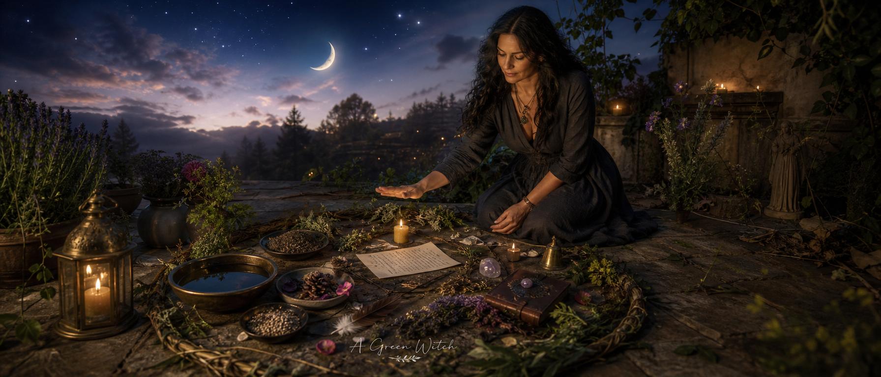 Wiccan new moon ritual