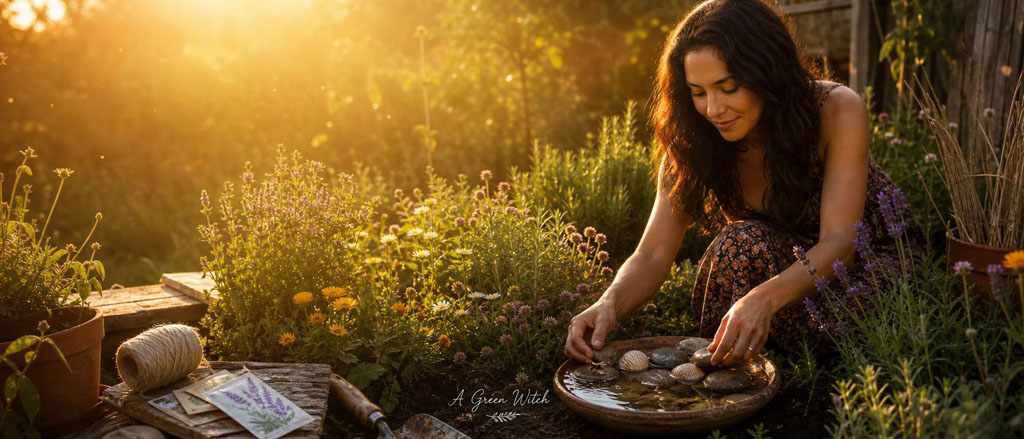 Green witch guide to bees leave water