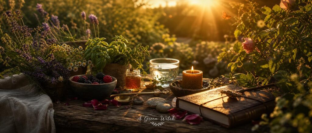 New Moon Altar Ideas Summer