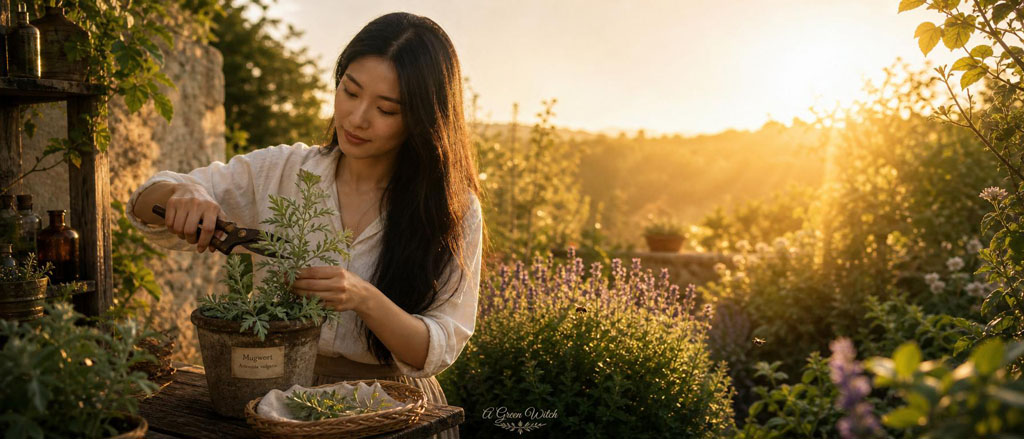 How to Grow Harvest Store Mugwort Clean and Modest