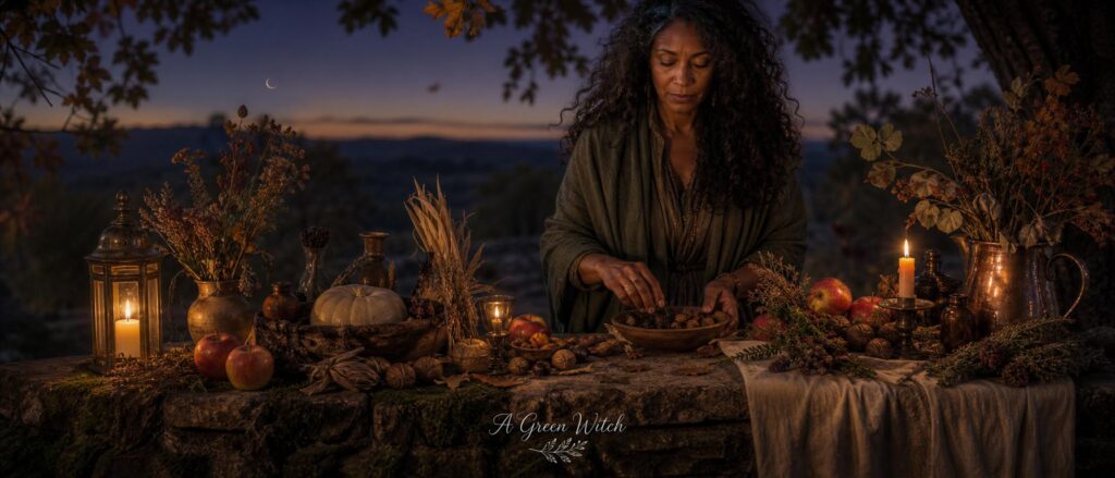 New Moon Altar Ideas Autumn