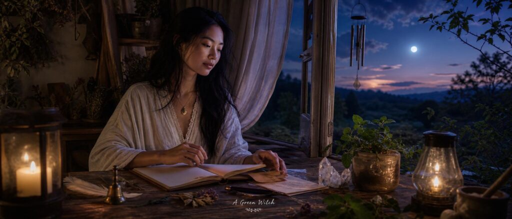 New Moon rituals using the air element