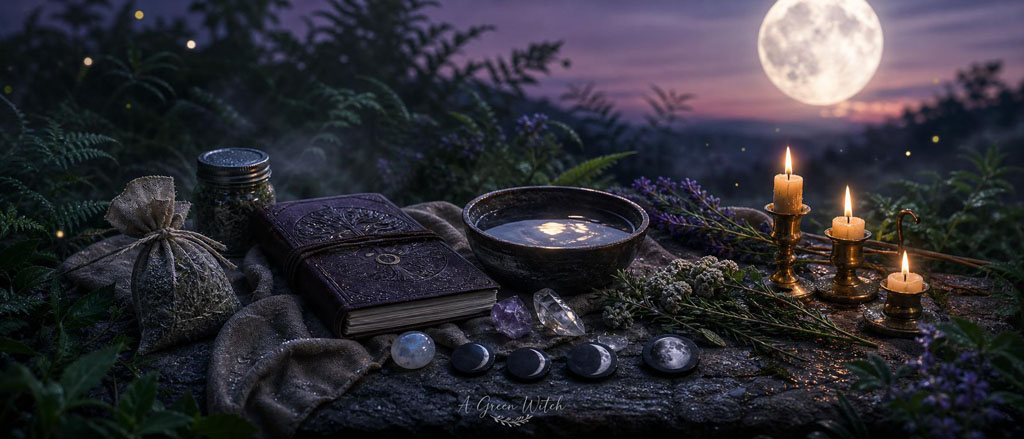 Mugwort Dreamwork for Green Witches Dreamwork altar