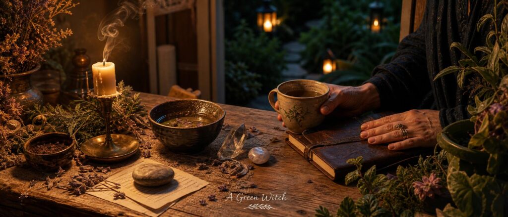 banner_6 Wiccan new moon ritual closing the circle