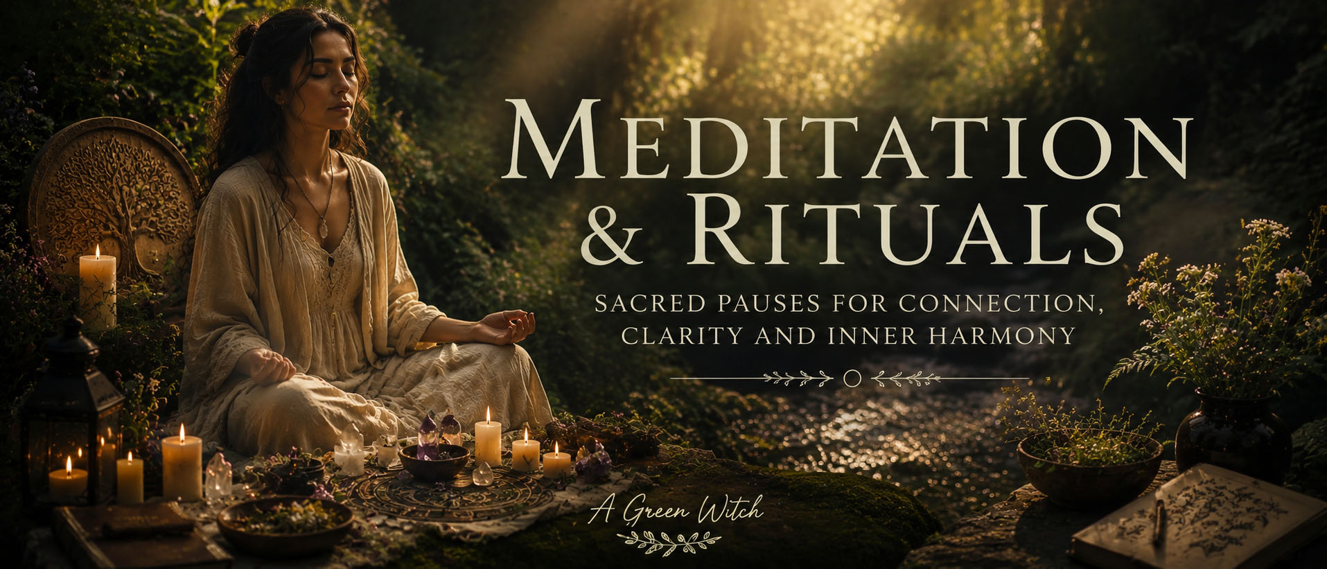 Meditation and rituals a green witch