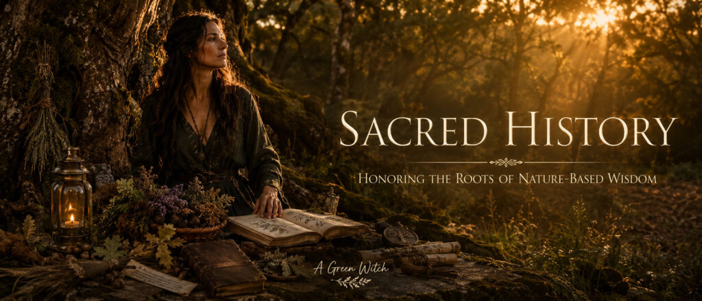 sacred history a green witch