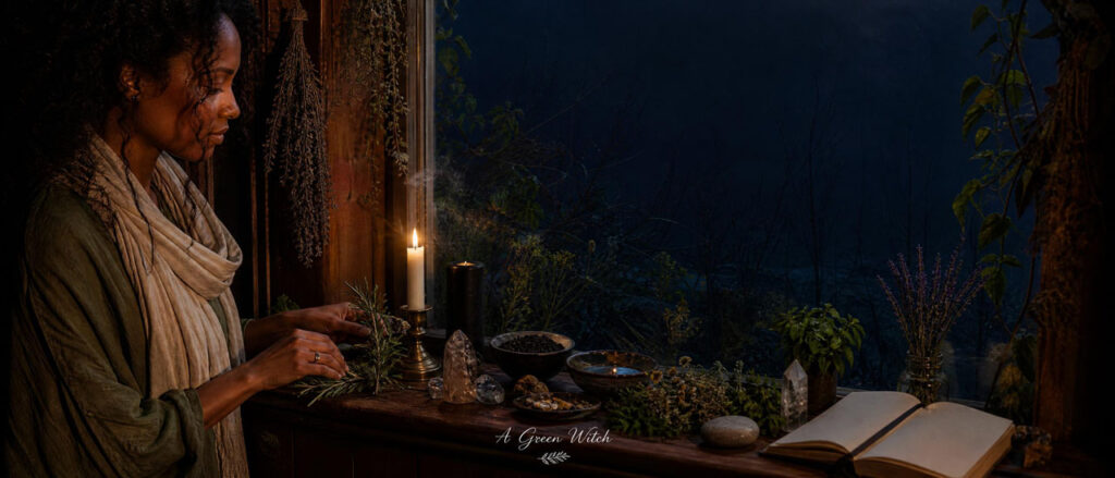 simple_new_moon_altar_window_banner New moon rituals altar