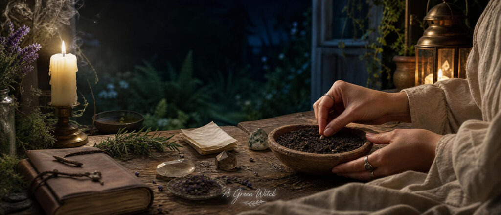 spiritual_soil_seed_intention_banner New Moon Rituals Spiritual soil seed intention