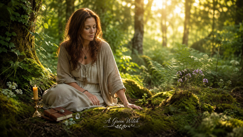 Grounding 5 minute Green Witch Rituals