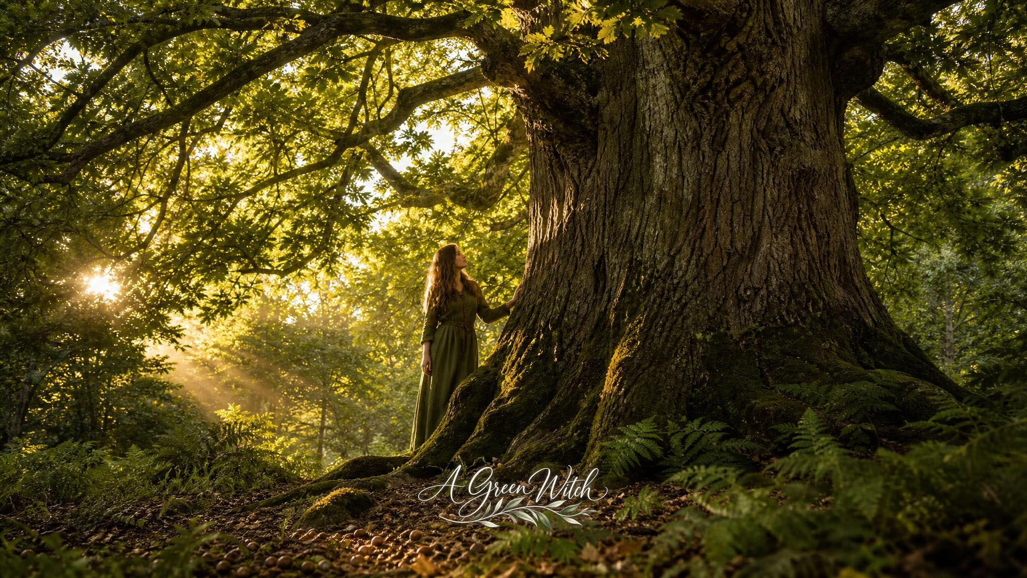 Oak Tree Spiritual Meaning A Green Witch